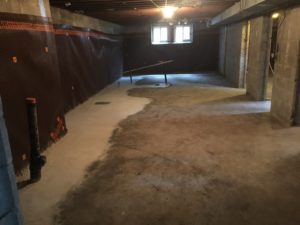 Basement walls