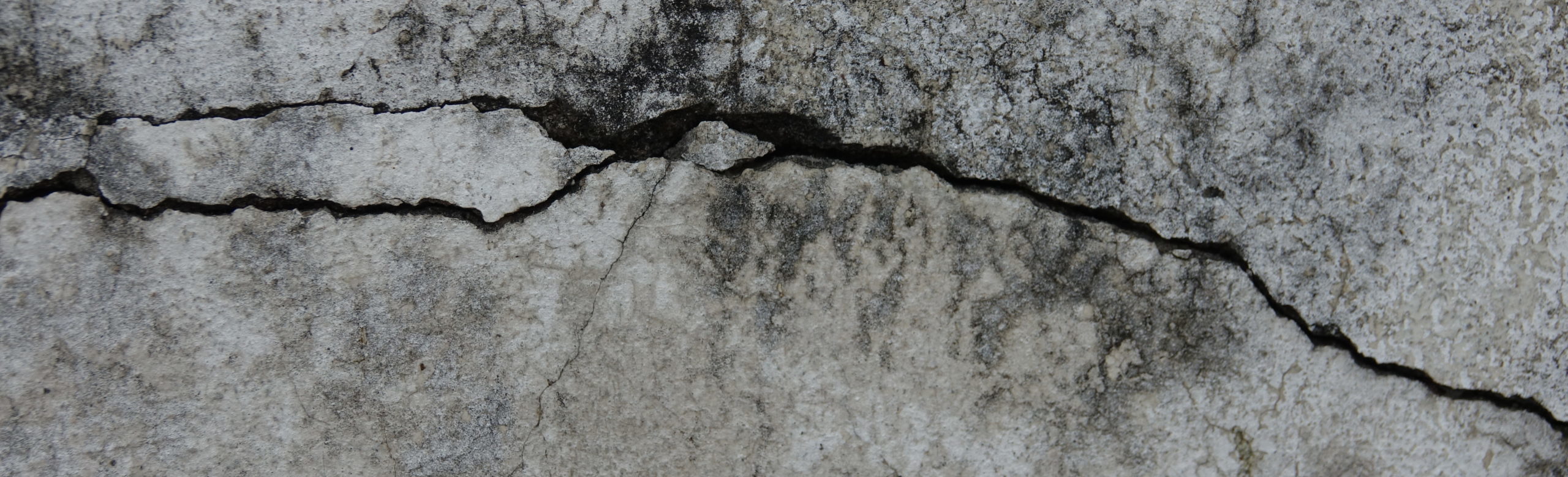 Wide Foundation Cracks