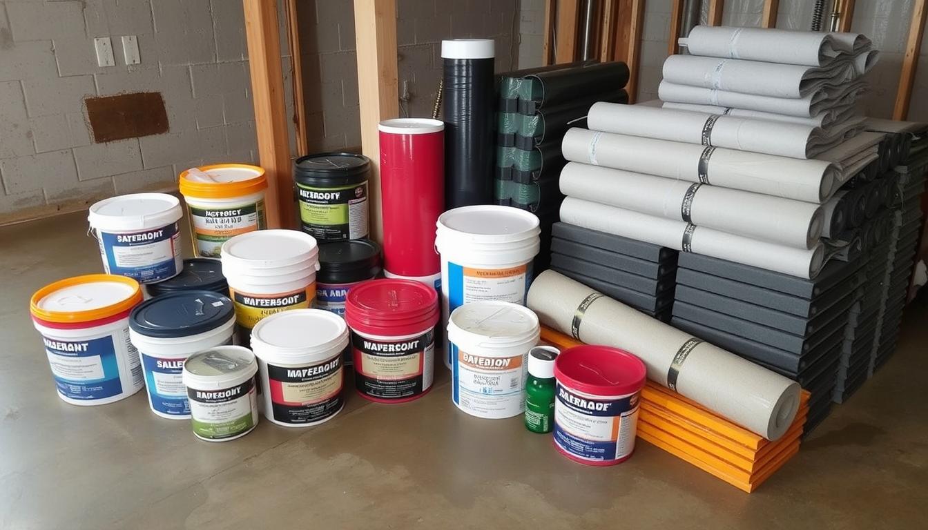 Understanding Different Waterproofing Materials for Basements