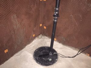 installation of sump pump